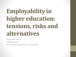Global Employability University Ranking 2013 (THE) Rank Institution