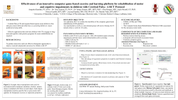 Effectiveness of an innovative computer game-based