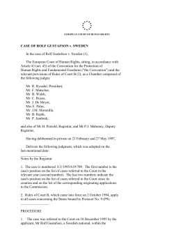 european court of human rights