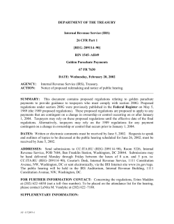 the text of the Proposed Regs