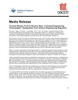 PEO issues first LET designation