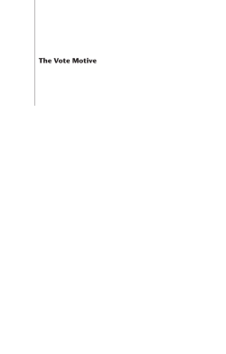 The Vote Motive - Institute of Economic Affairs