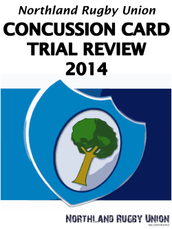 Concussion Card Trial Review 2014