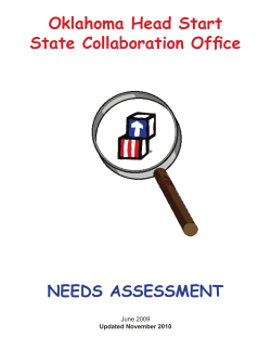 Oklahoma Head Start State Collaboration Office