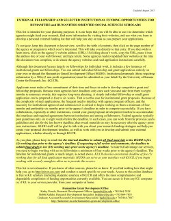 fellowships offered by area studies centers