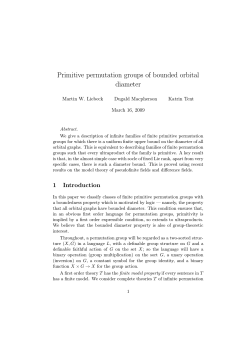Primitive permutation groups of bounded orbital diameter