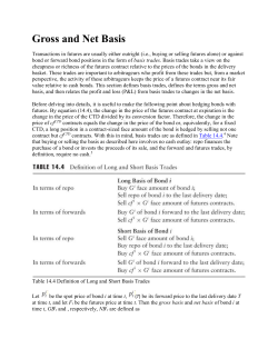 Gross and Net Basis