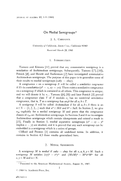 On Medial Semigroups