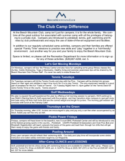 The Club Camp Difference
