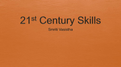 21st Century Skills - Liceo Statale Alessandro Manzoni Caserta