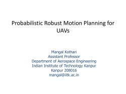 Probabilistic Robust Motion Planning of Autonomous