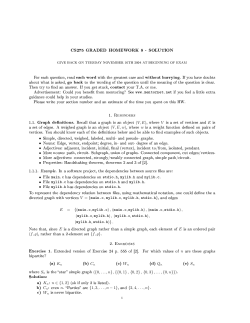 CS275 GRADED HOMEWORK 8 - SOLUTION GIVE BACK ON
