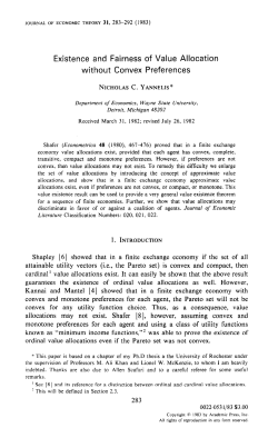 Existence and Fairness of Value Allocation without Convex