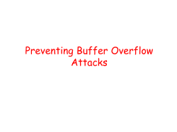 bufferOverflowDefense
