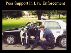 The Counseling Team Presents - Law Enforcement Suicide Prevention