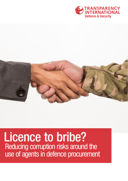 Licence to bribe? - Transparency International