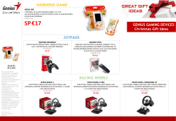 Genius Gaming Devices from Euro 7_Christmas Gift Ideas