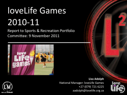 loveLife Games 2010-11