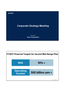 FY17Corporate Strategy Meeting