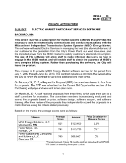 1 ITEM # ___26__ DATE: 05-23-17 COUNCIL