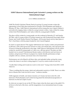 14/48 Takeover International puts Leicester`s young