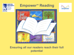 Empower Presentation (power point)