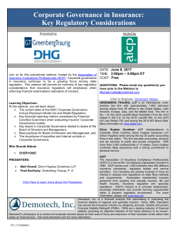 Webinar Promo Draft - Association of Insurance Compliance