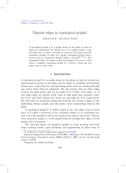 Disjoint edges in topological graphs