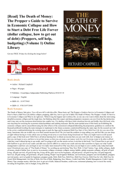 The Death of Money