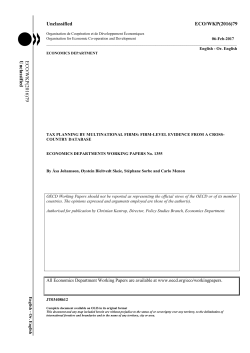 Tax planning by multinational firms: Firm-level evidence