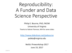 Making Biomedical Research More Like Airbnb?