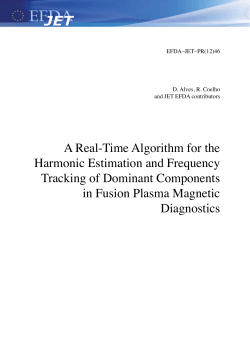 A Real-Time Algorithm for the Harmonic Estimation and Frequency