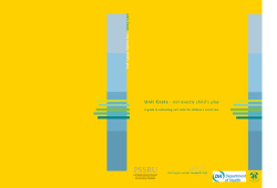 Unit Costs - not exactly child`s play