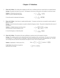 Chapter 13 Solutions