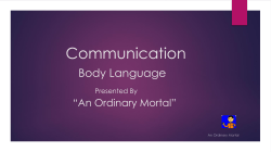 Communication_Body Language