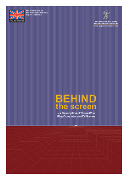 behind