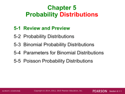 Probability Distribution