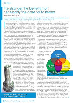 The stronger the better is not necessarily the case for