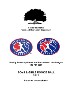 shelby township little league