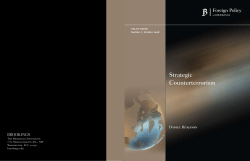 Strategic Counterterrorism