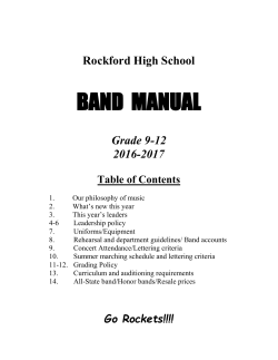 Everyone will be purchasing their own marching band shoes!!