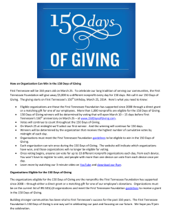 How an Organization Can Win in the 150 Days of Giving First