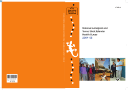 National Aboriginal and Torres Strait Islander Health Survey 2004q05