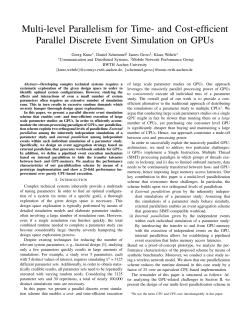 Multi-level Parallelism for Time- and Cost
