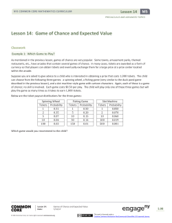 Precalculus Module 5, Topic C, Lesson 14: Student