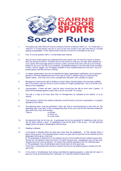1. Five players per side. Minimum amount of