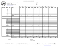 Round Robin Scoresheet - United States Polo Association