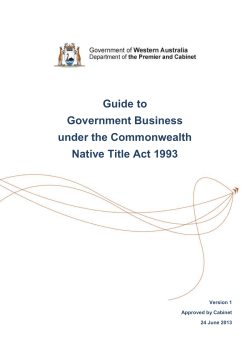 government policy guide for doing business under the