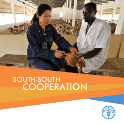 South-South Cooperation Brochure