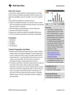 Activity overview - TI Education